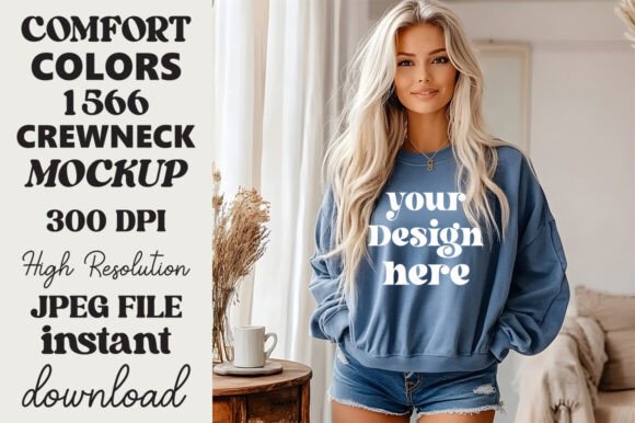 Comfort Colors 1566 Mockup Denim 14 Review