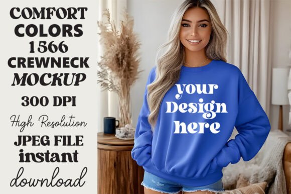 Comfort Colors 1566 Mockup Flow Blue 12 Review