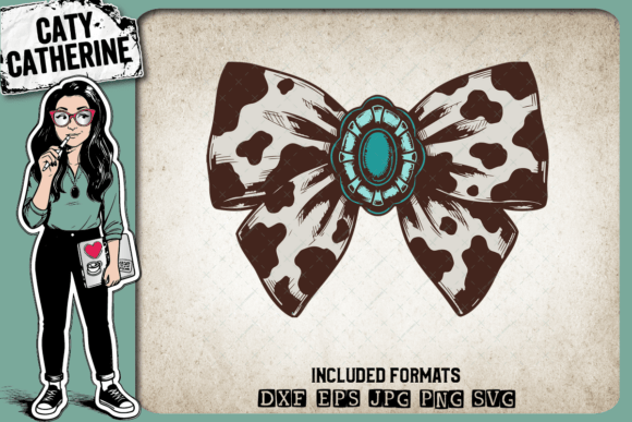 Cow Print Bow with Turquoise Jewellery – A Designer’s Practical Take