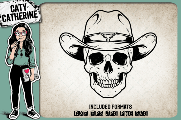 Cowboy Skull Western Bull Horn Hat Design Review