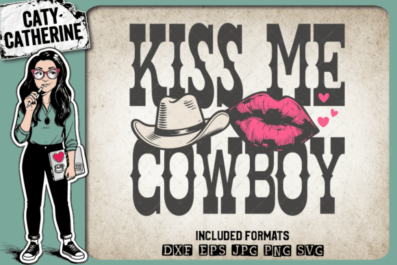 Kiss Me, Cowboy – A Western Embroidery Design Review